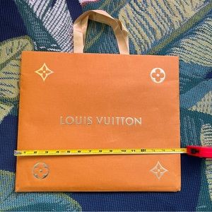 LTE Louis Vuitton Paper Shopping Bag Large